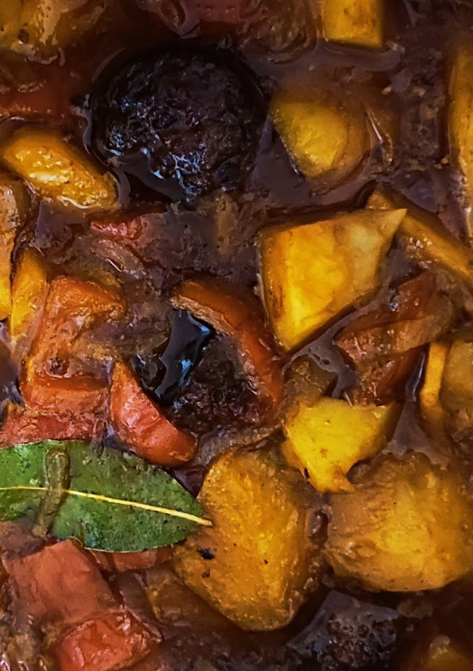 Una foto de Patatas a la riojana