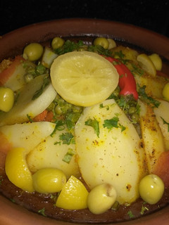 صورة لوصفة طاجين مغربي