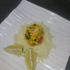 A picture of Masoor dal bharta(Bengali style).