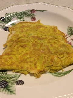 Una foto de Omelette de queso