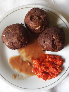 A picture of Meat Balls#authormarathon#meatrecipe#.