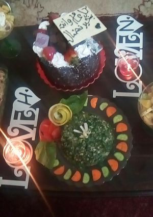 صورة لوصفة صحن تبوله