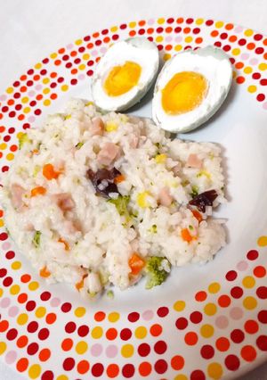 Foto resep Bubur Tim Magic Com