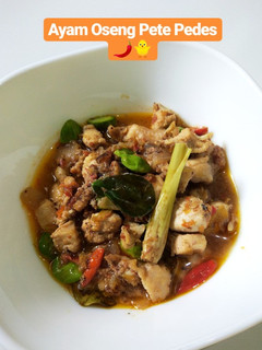 Foto resep 12. Ayam Oseng Pete Pedes