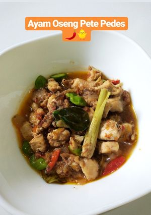 Foto resep 12. Ayam Oseng Pete Pedes
