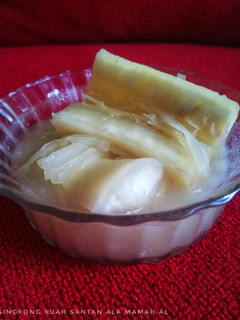 Foto resep Singkong kuah santan