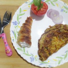 A picture of Masala Omelettes.