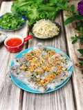 Bánh Cuốn (Vietnamese Steamed Rice Rolls) Using a Skillet