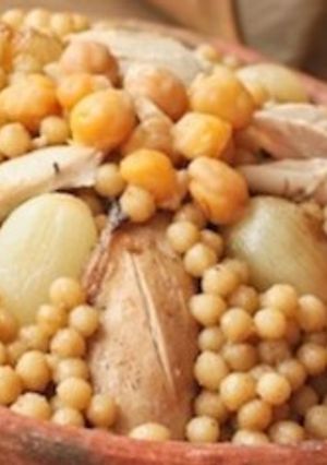 صورة لوصفة المفتول /المغربية بالدجاج