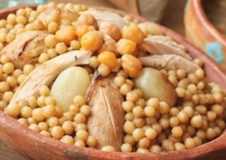 المفتول /المغربية بالدجاج