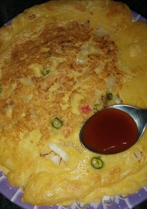 बिना अंडे का ऑमलेट (bina ande ka  Omelette recipe in hindi) रेसिपी मुख्य फोटो