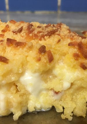 Una foto de Cuadraditos de polenta con queso