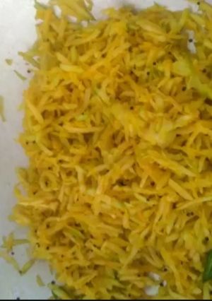 A picture of Papaya sambharo.