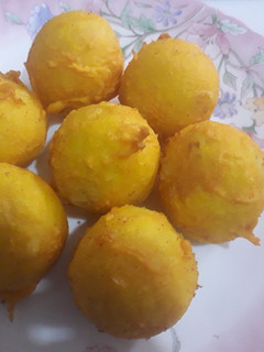 A picture of Mashed viazi karai.