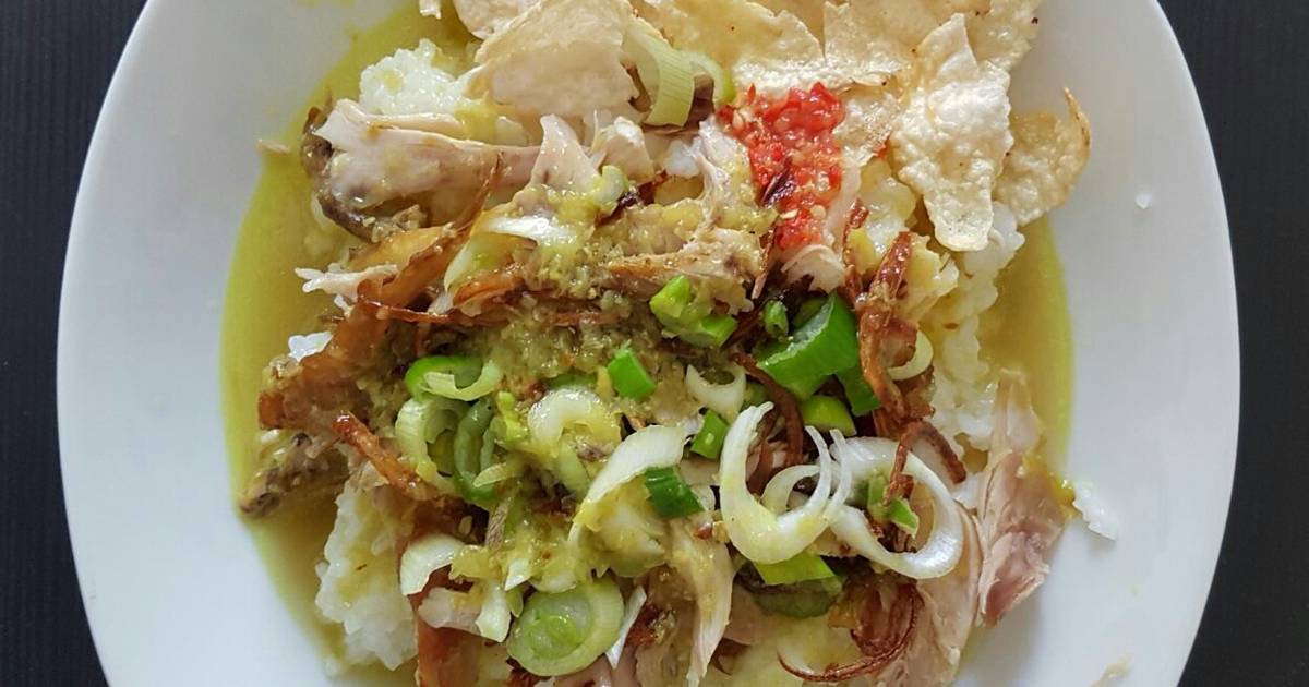 Resep Bubur Ayam Sederhana Oleh Malikah - Cookpad