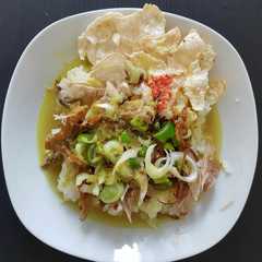 รูปของ Bubur ayam sederhana