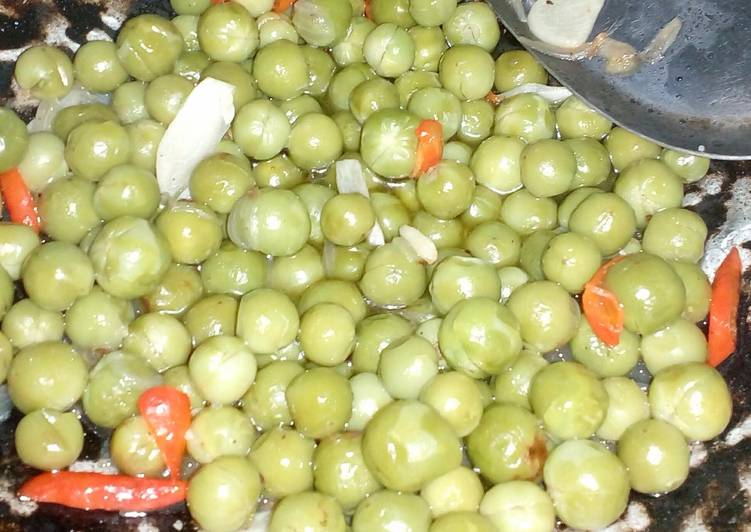 Resep Tumis tekokak (semacam terong sebesar kelereng), Menggugah Selera