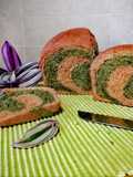 Pan bauletto alla rapa rossa e spinaci