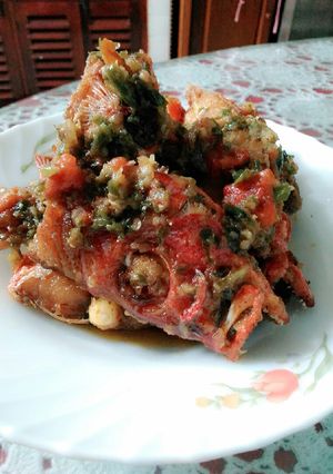 Foto resep Kakap cabe ijo