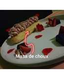 Churro con masa de choux