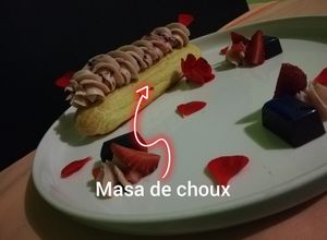 Una foto de Churro con masa de choux