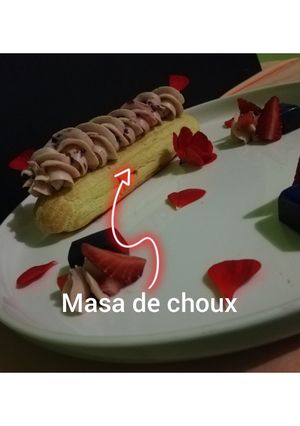 Una foto de Churro con masa de choux