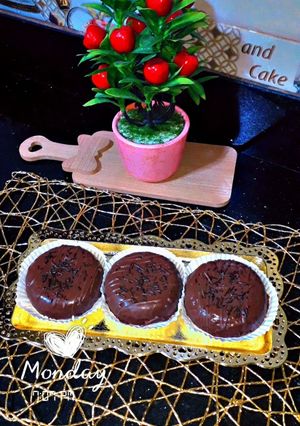 صورة لوصفة ميني كيك شوكولاته 🍩