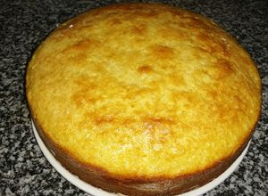 Una foto de Pastel de elote