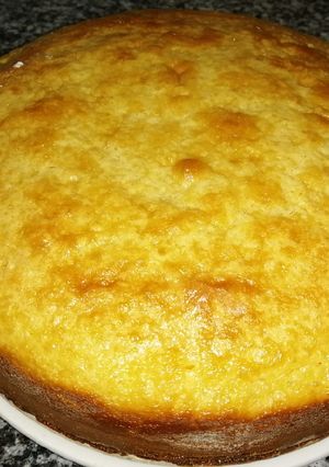 Una foto de Pastel de elote