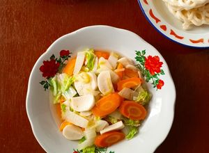Foto resep Tumis Wortel Sawi Putih