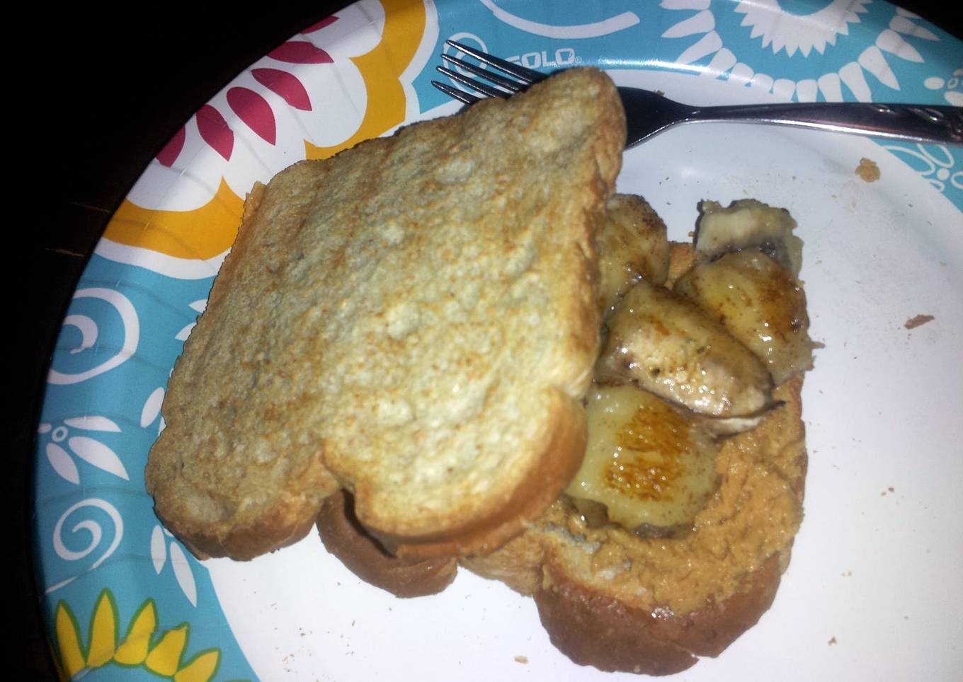 Peanut Butter & Banana Panini