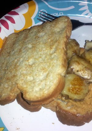 A picture of Peanut Butter & Banana Panini.
