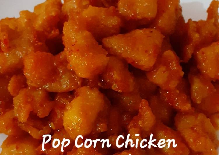 Resep Pop Corn Chicken saus Padang Anti Gagal