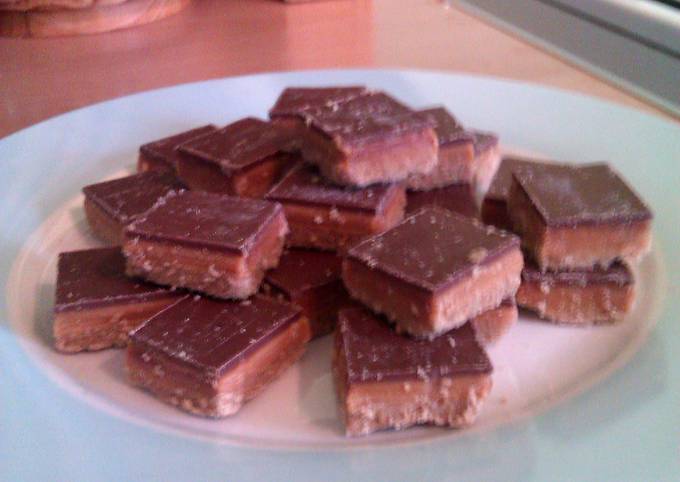 Recipe of Super Quick Vickys Millionaires Shortbread VEGAN