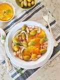 Insalata cannellini, finocchi e arance
