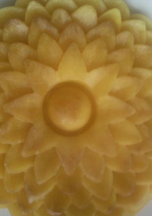 Una foto de Flan