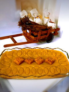 عکسی از دستور حلوا چغندر قند