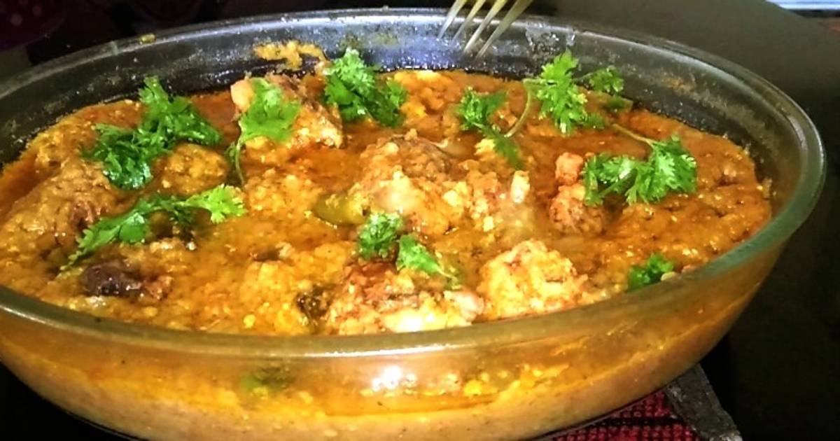 Microwave Chicken Curry Recipe by Krishna Biswas - Cookpad