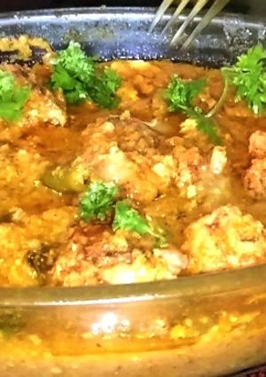 A picture of Microwave Chicken Curry.