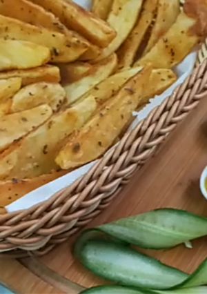 A picture of Spicy Potato Wedges.