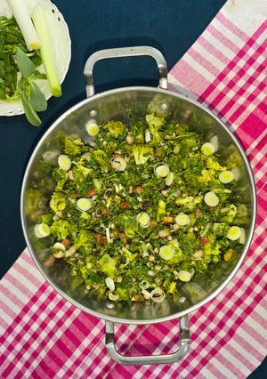 عکسی از دستور سالاد لوبیا چشم‌بلبلی 🥗
