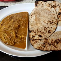 A picture of My Hot Tasty Turkey Curry😋.