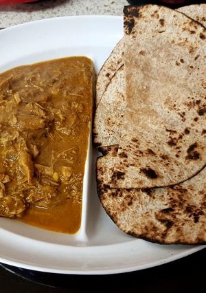 A picture of My Hot Tasty Turkey Curry😋.