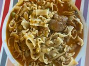 Una foto de conejos sopa