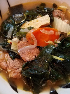 A picture of Seaweeds soup *Instant Pot Max*#mommasrecipes.