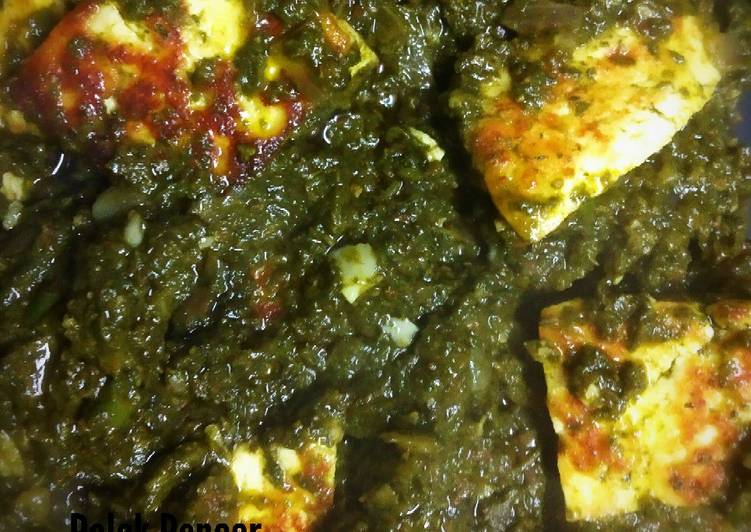 Recipe of Speedy Palak paneer