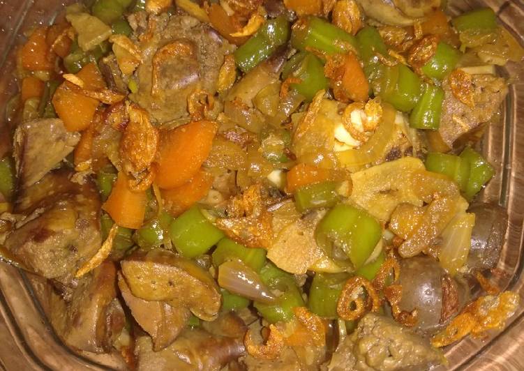 Resep Tumis Ati Wortel Buncis Lezat