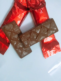 A picture of Homemade caramel chocolate.