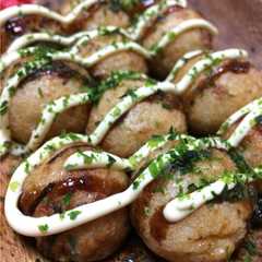 A picture of Takoyaki Batter (Flour-Based).
