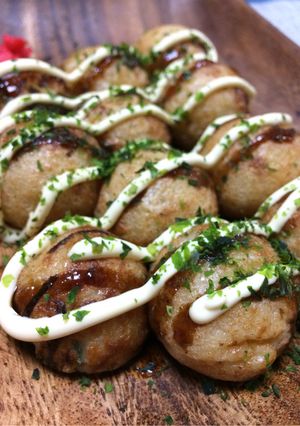 A picture of Takoyaki Batter (Flour-Based).